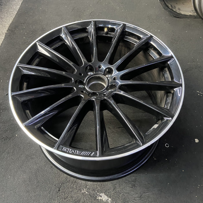 20" MERCEDES S-CLASS 24 223 Type , S500, 20x10 , machined black Original OEM - View 8