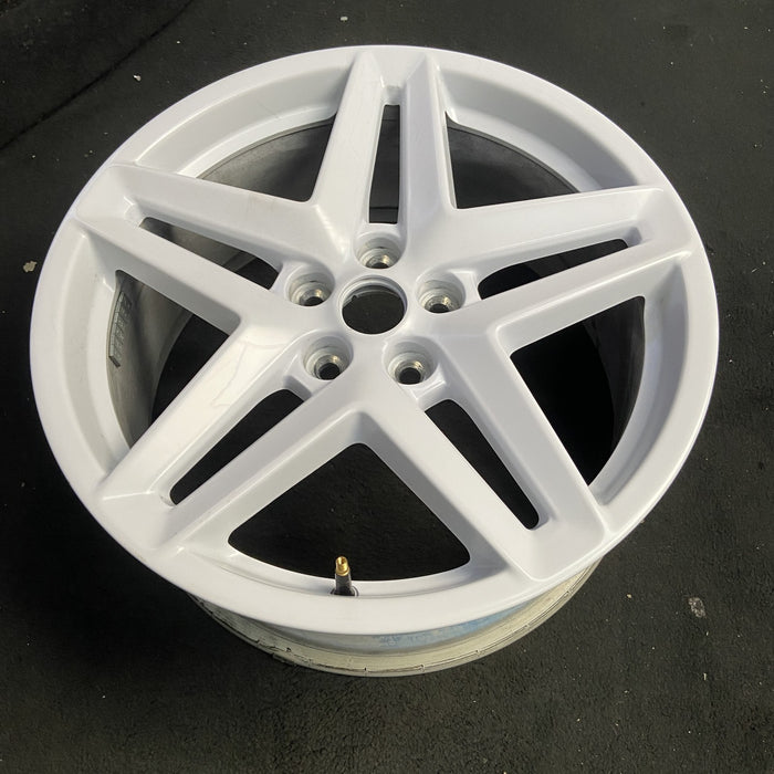 19" MUSTANG 26 19x8.5, , split spoke, , white Original OEM Wheel Rim - View 7