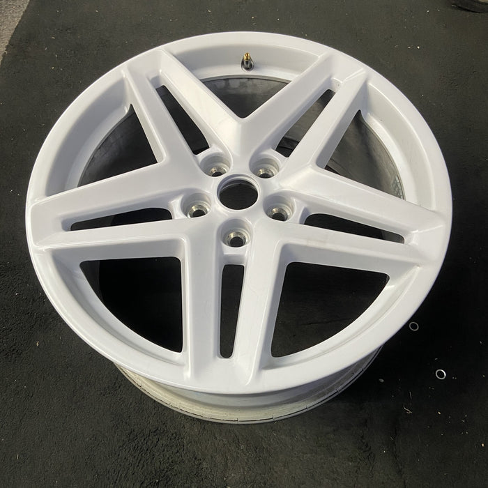 19" MUSTANG 26 19x8.5, , split spoke, , white Original OEM Wheel Rim - View 8