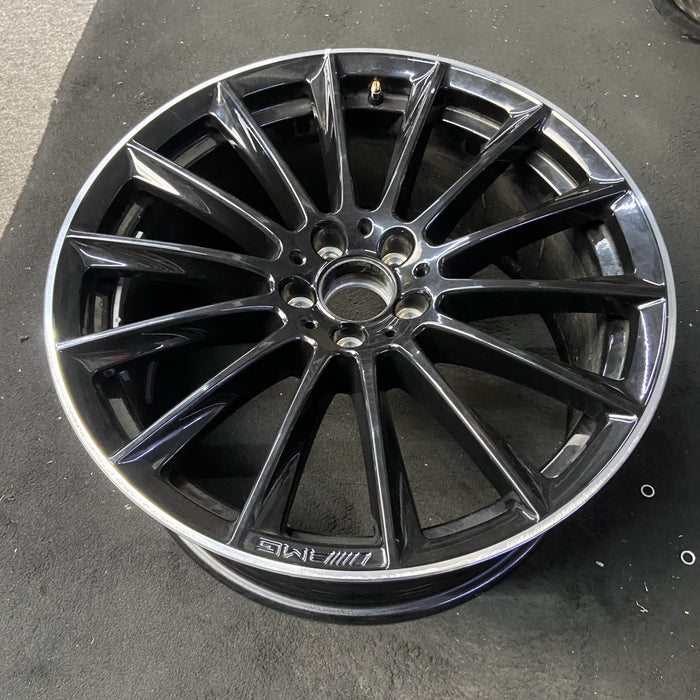 20" MERCEDES S-CLASS 24-26 223 Type , S500, 20x9, 14 spoke, machined black - View 8