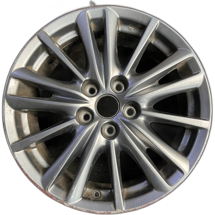 17" MAZDA CX-5 17-18 aluminum, 17x7 Original OEM Wheel Rim - Front View