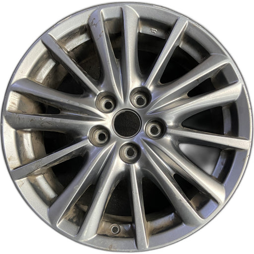 17" MAZDA CX-5 17-18 aluminum, 17x7 Original OEM Wheel Rim - Front View