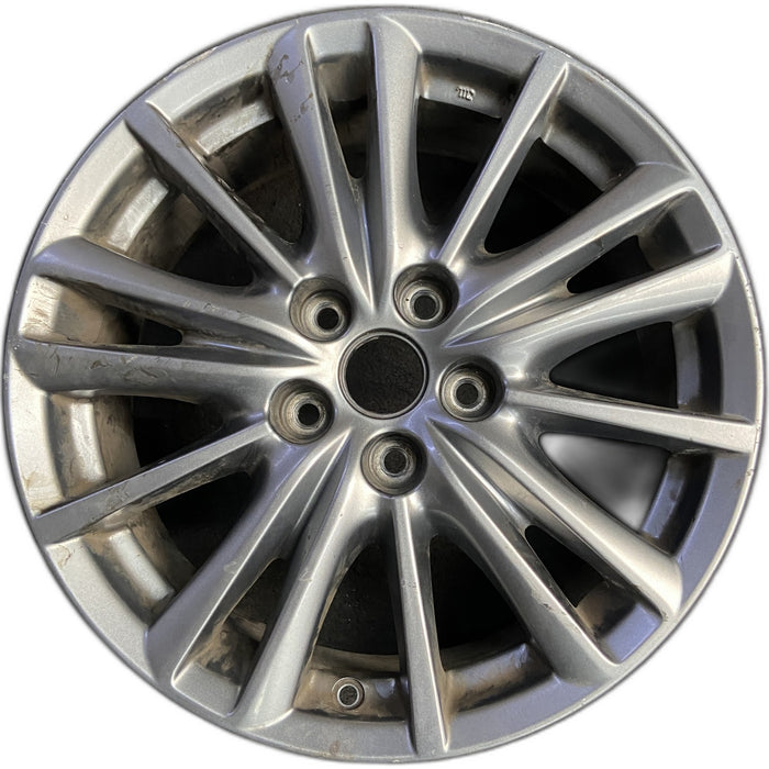 17" MAZDA CX-5 17-18 aluminum, 17x7 Original OEM Wheel Rim - Front View
