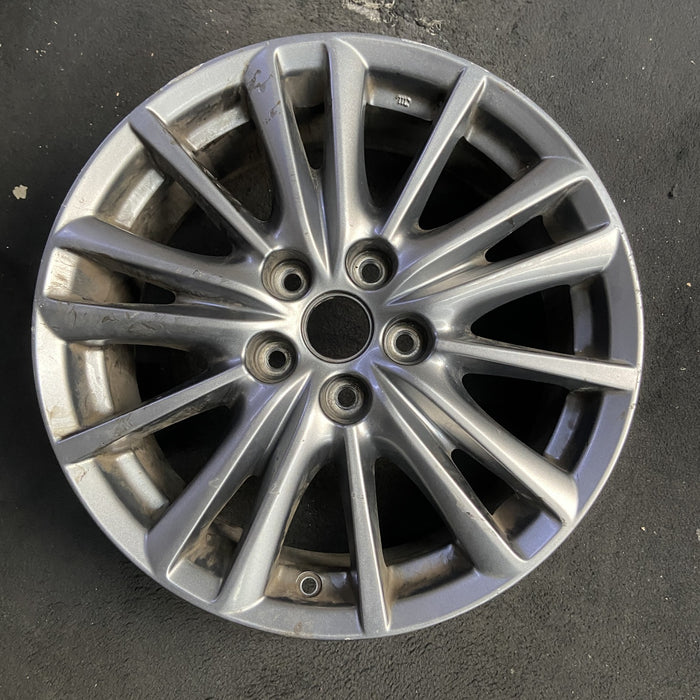 17" MAZDA CX-5 17-18 aluminum, 17x7 Original OEM Wheel Rim - Additional View