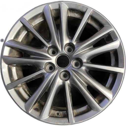 17" MAZDA CX-5 17-18 aluminum, 17x7 Original OEM Wheel Rim - Front View