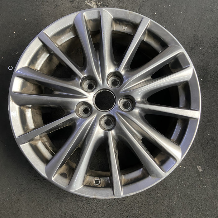 17" MAZDA CX-5 17-18 aluminum, 17x7 Original OEM Wheel Rim - Additional View