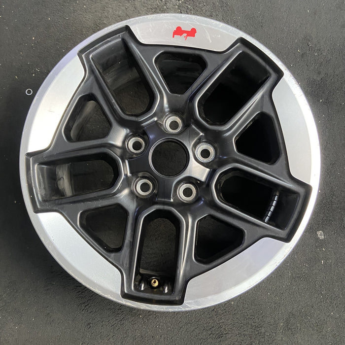 17" WRANGLER 18 VIN X , 17x7.5, , aluminum, U spoke Original OEM Wheel Rim - Additional View