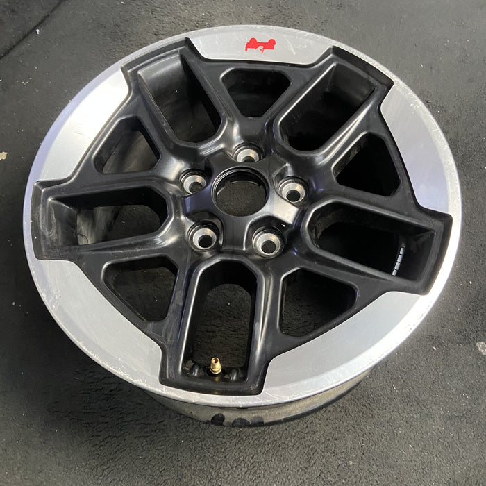 17" WRANGLER 18 VIN X , 17x7.5, , aluminum, U spoke Original OEM Wheel Rim - View 7