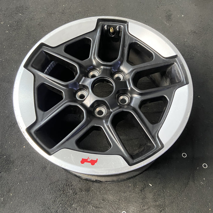 17" WRANGLER 18 VIN X , 17x7.5, , aluminum, U spoke Original OEM Wheel Rim - View 8