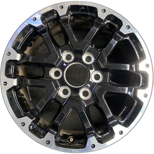 18" SEQUOIA 23-24 18x7.5, 6 double spoke, black Original OEM Wheel Rim - Front View