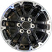 18" SEQUOIA 23-24 18x7.5, 6 double spoke, black Original OEM Wheel Rim - Front View