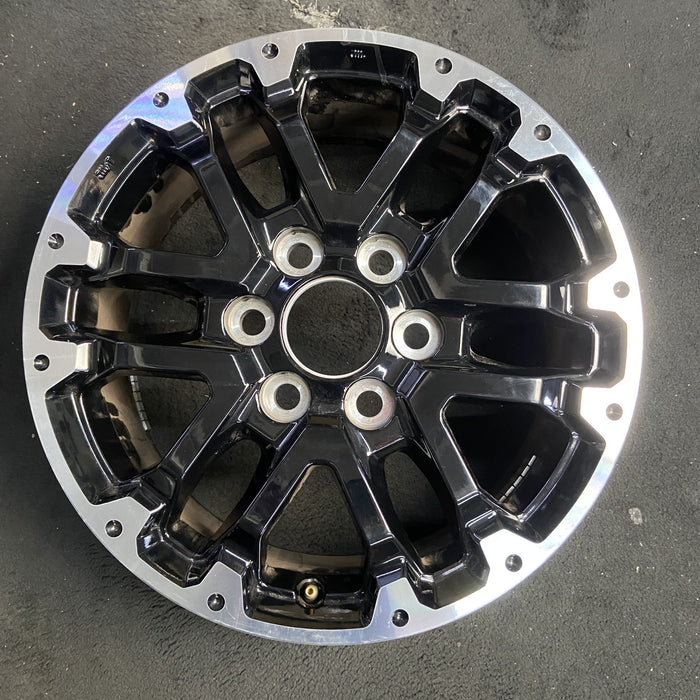 18" SEQUOIA 23-24 18x7.5, 6 double spoke, black Original OEM Wheel Rim - Additional View