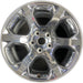 20" DODGE 1500 PICKUP 13-18 , 20x9, 6 spoke, chrome clad Original OEM Wheel Rim - Front View