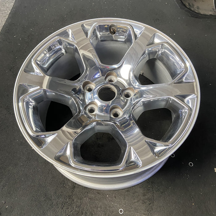 20" DODGE 1500 PICKUP 13-18 , 20x9, 6 spoke, chrome clad Original OEM Wheel Rim - View 8