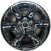 17" FREELANDER 02-03 17x7, 6 round spoke Original OEM Wheel Rim - Front View