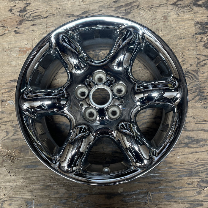 17" FREELANDER 02-03 17x7, 6 round spoke Original OEM Wheel Rim - Additional View