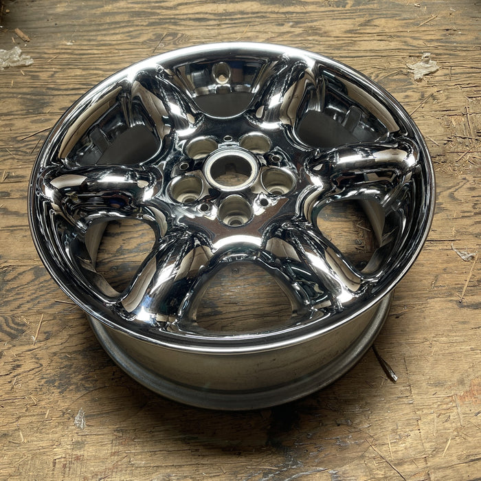 17" FREELANDER 02-03 17x7, 6 round spoke Original OEM Wheel Rim - View 8