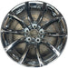 17" BMW 525i 06-07 17x8 , 10 spoke, V spoke design Original OEM Wheel Rim - Front View