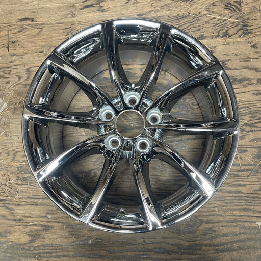 17" BMW 525i 06-07 17x8 , 10 spoke, V spoke design Original OEM Wheel Rim - Additional View
