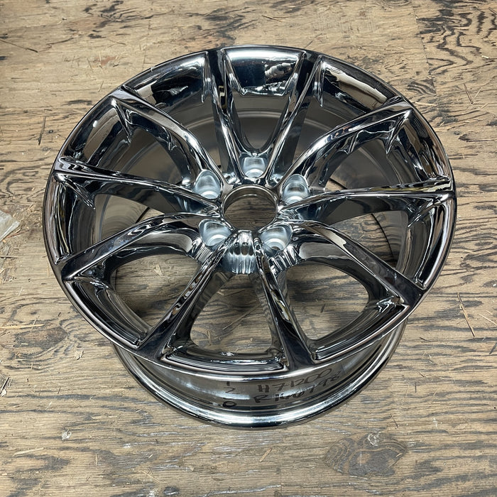17" BMW 525i 06-07 17x8 , 10 spoke, V spoke design Original OEM Wheel Rim - View 7