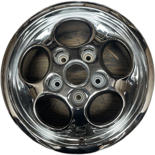 16" PORSCHE 944 87-89 16x8, phone dial Original OEM Wheel Rim - Front View