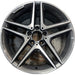 18" MERCEDES CLA-CLASS 14-16 117 Type, CLA45, 18x8, Original OEM Wheel Rim - Front View