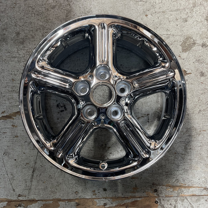 16" FREELANDER 02-03 16x7, 5 grooved spoke Original OEM Wheel Rim - Additional View