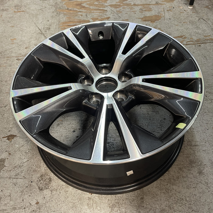 18" HIGHLANDER 16-19 18x7.5 , 10 raised spoke , gray inlay Original OEM Wheel - View 7
