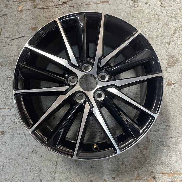 18" CAMRY 21-24 18x8 , 15 spoke , black Original OEM Wheel Rim - Additional View