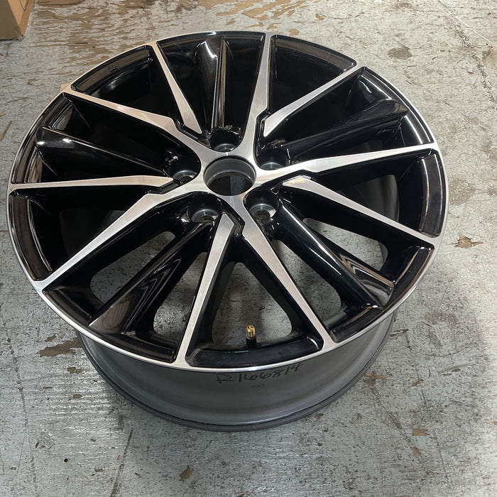 18" CAMRY 21-24 18x8 , 15 spoke , black Original OEM Wheel Rim - View 7