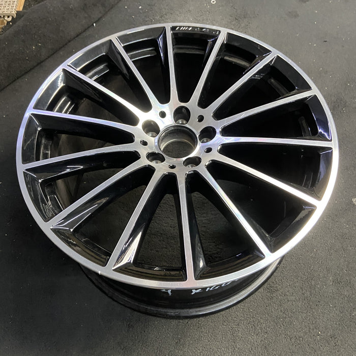 20" MERCEDES S-CLASS 21 223 Type , 20x10 , machined face with black accent - View 7