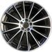 20" MERCEDES S-CLASS 21 223 Type , 20x9, 14 spoke, machined face with black - Front View