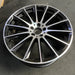 20" MERCEDES S-CLASS 21 223 Type , 20x9, 14 spoke, machined face with black - View 7