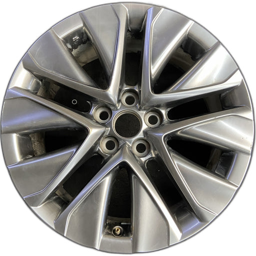 19" MIRAI 21-26 19x8 , silver Original OEM Wheel Rim - Front View