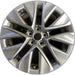 19" MIRAI 21-26 19x8 , silver Original OEM Wheel Rim - Front View