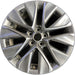 19" MIRAI 21-26 19x8 , silver Original OEM Wheel Rim - Front View