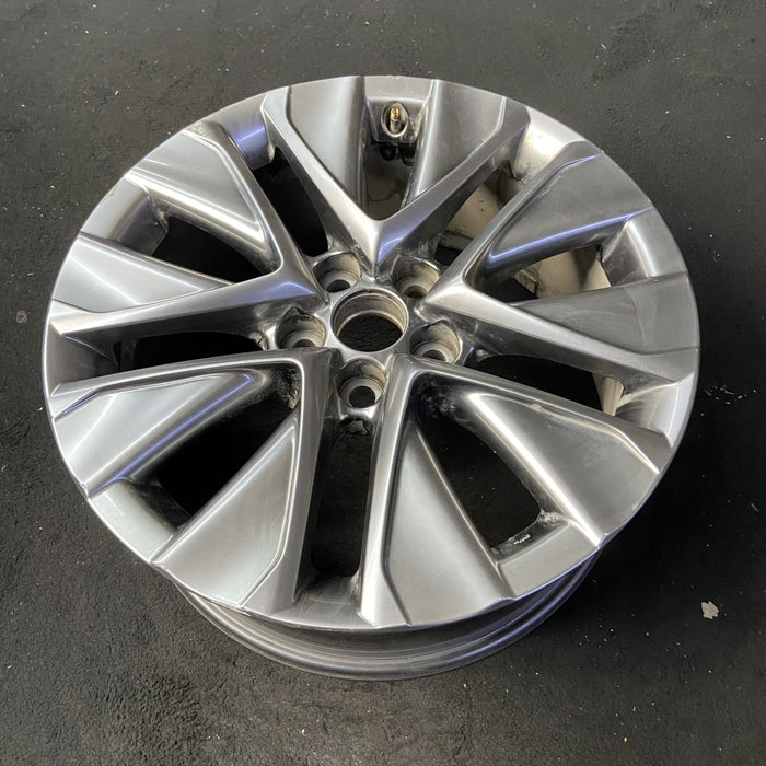 19" MIRAI 21-26 19x8 , silver Original OEM Wheel Rim - View 8