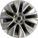 19" MIRAI 21-26 19x8 , silver Original OEM Wheel Rim - Front View