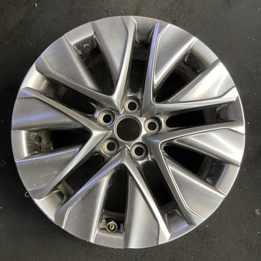 19" MIRAI 21-26 19x8 , silver Original OEM Wheel Rim - Additional View