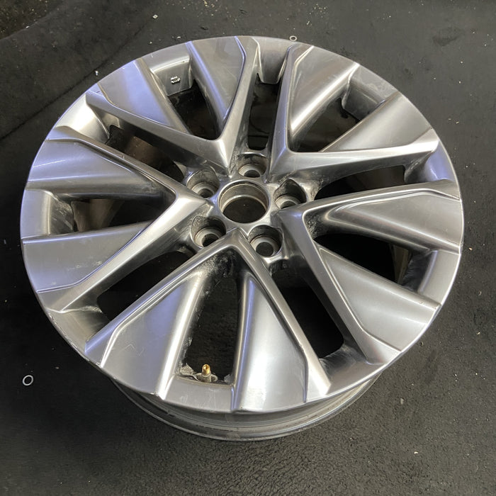 19" MIRAI 21-26 19x8 , silver Original OEM Wheel Rim - View 7