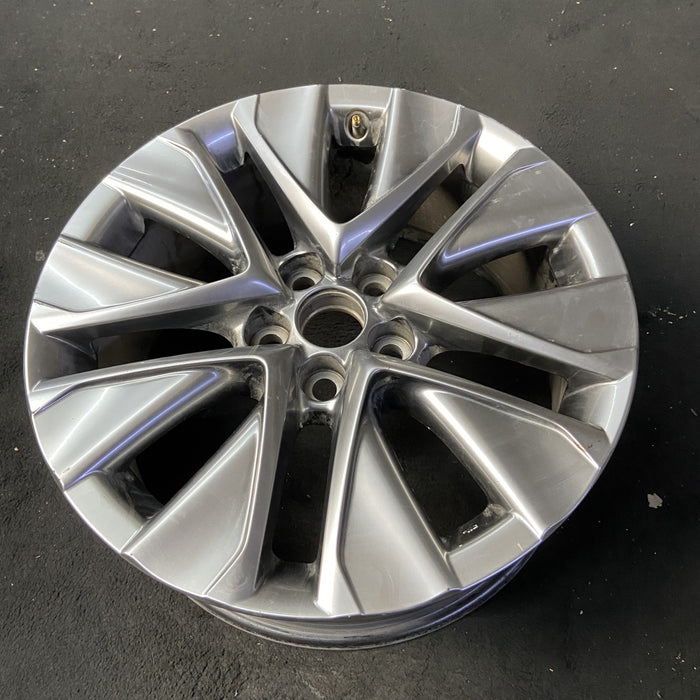 19" MIRAI 21-26 19x8 , silver Original OEM Wheel Rim - View 8