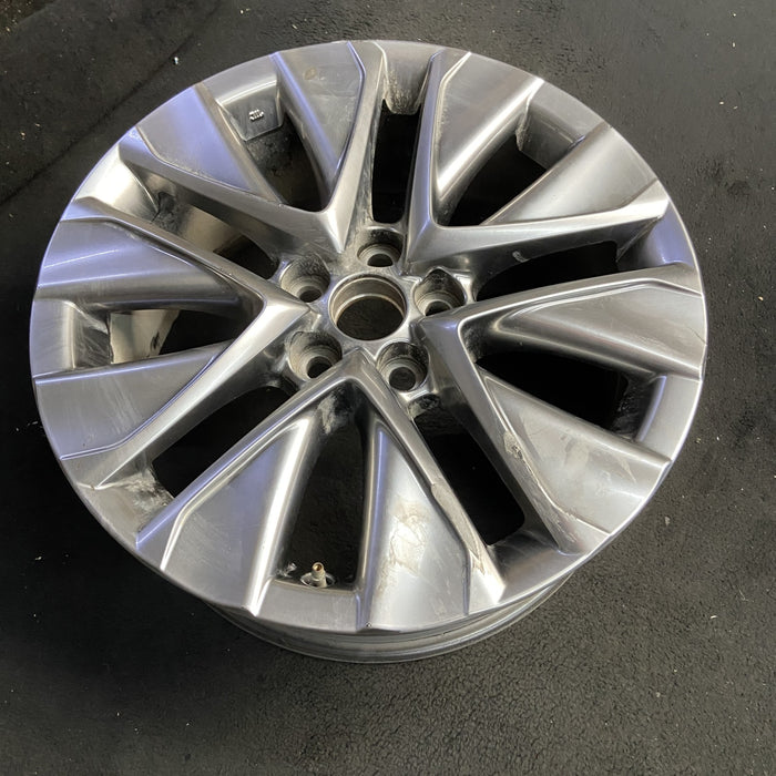 19" MIRAI 21-26 19x8 , silver Original OEM Wheel Rim - View 7