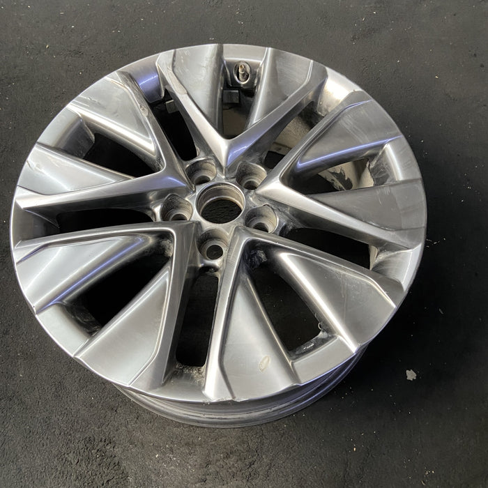 19" MIRAI 21-26 19x8 , silver Original OEM Wheel Rim - View 8