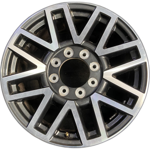 20" FORD F250SD PICKUP 17 20x8 , 16 spoke, , , dark gray pockets Original OEM - Front View