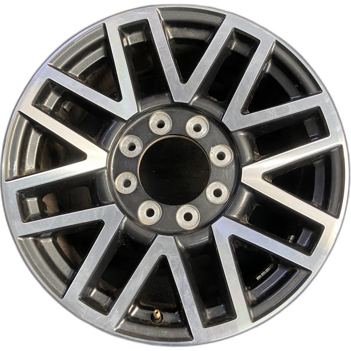 20" FORD F250SD PICKUP 17 20x8 , 16 spoke, , , dark gray pockets Original OEM - Front View