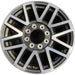 20" FORD F250SD PICKUP 17 20x8 , 16 spoke, , , dark gray pockets Original OEM - Front View