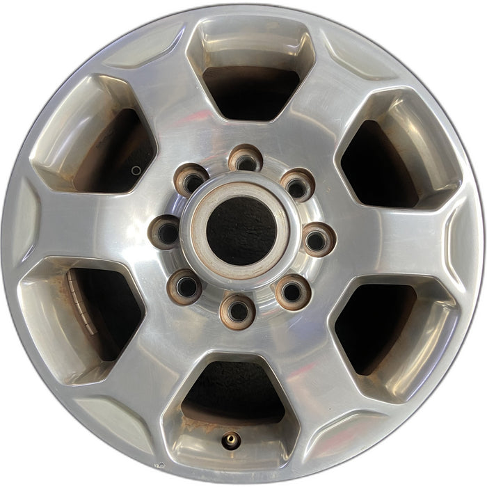 18" DODGE 2500 PICKUP 16-17 , 18x8, 6 spoke, , w/o pockets Original OEM Wheel - Front View