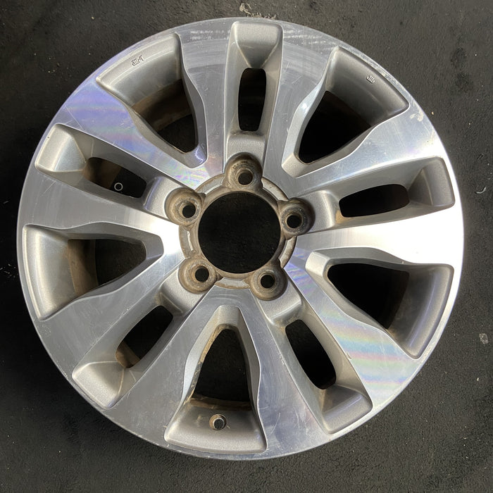 20" SEQUOIA 08-17 20x8, , 10 spoke, silver inlay Original OEM Wheel Rim - Additional View