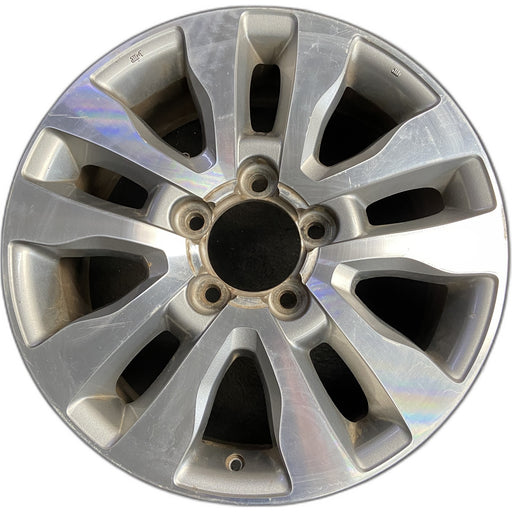 20" SEQUOIA 08-17 20x8, , 10 spoke, silver inlay Original OEM Wheel Rim - Front View