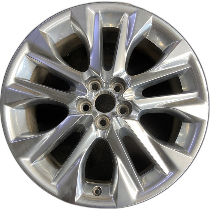 20" HIGHLANDER 20-22 20x8 , 10 spoke Original OEM Wheel Rim - Front View